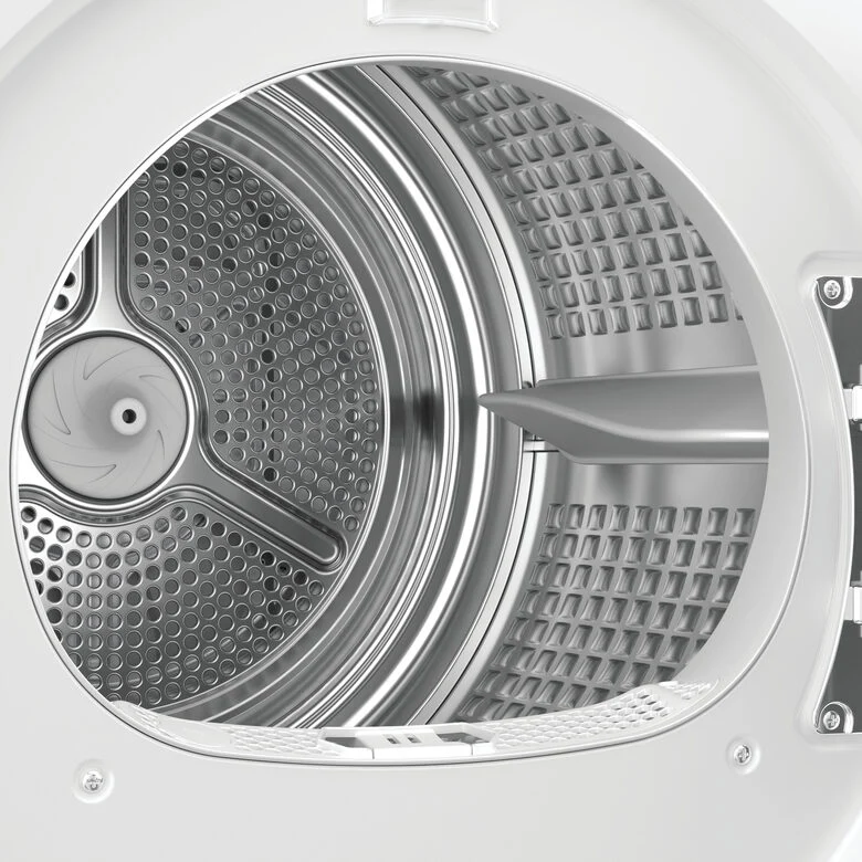 Haier HD120-E357U1-IT Asciugatrice Libera Installazione 12 Kg, Pompa Di Calore, Wi-Fi Smart, Classe E, Bianco