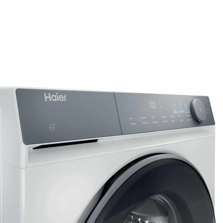 Haier HD90-A367U1-IT X Serie 7 Asciugatrice A Libera Installazione 9 Kg, AI PowerInverter, I-Refresh, Wi-Fi, Smart AI, Classe A, Bianco