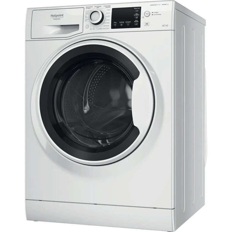 Hotpoint Ariston NDBR 984469 WA IT Lavasciuga A Libera Installazione 9/6 Kg, 1400 Giri, Classe C, Bianco