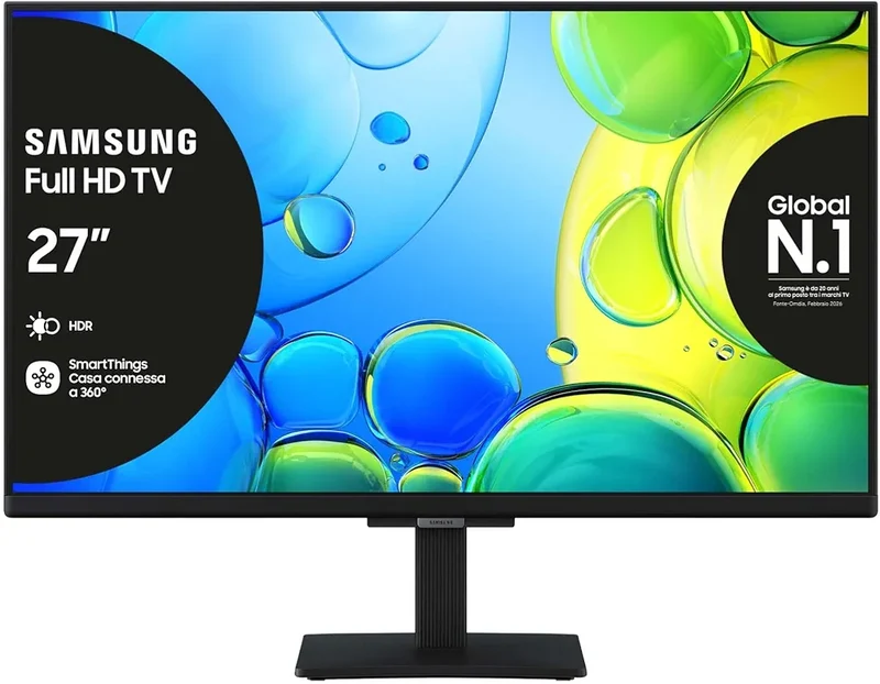 Samsung Full HD Smart Tv 27" Led UE27F6002 FHD Wifi HDR Android Alexa Gaming