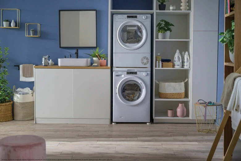 Candy CRO EH9N2TE-S Asciugatrice Libera Installazione 9 Kg, Pompa Di Calore, Smart Touch, Classe D, Bianco