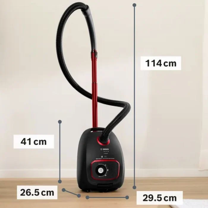 Bosch BGB41POW1 Serie 4 Aspirapolvere con Sacco Propower Nero