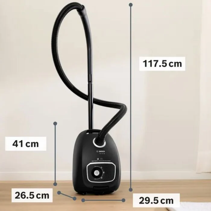 Bosch BGB41BA1 Serie 4 Aspirapolvere con sacco Nero