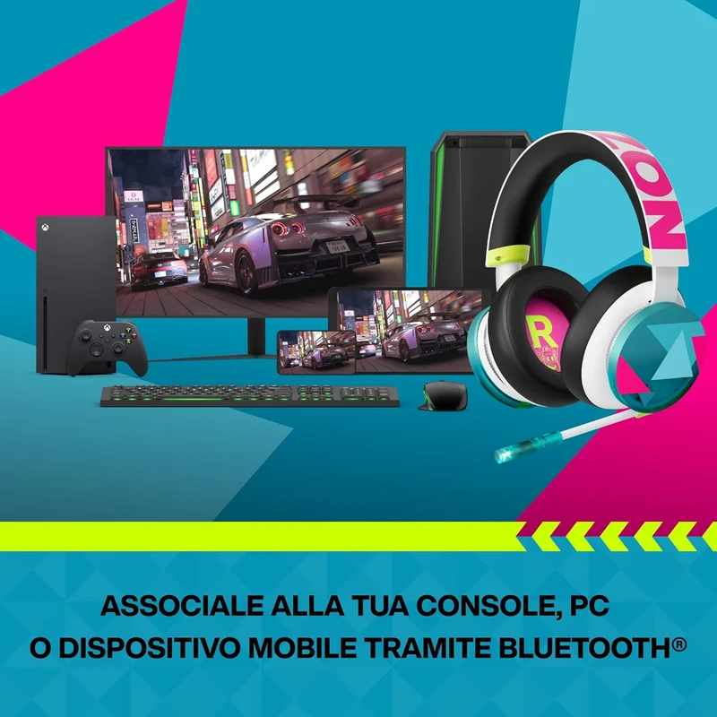 Microsoft Xbox Cuffie Wireless Forza Horizon 6 (Edizione Limitata) Series X/S One e PC Limited Edition