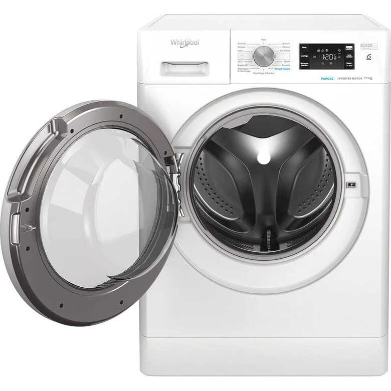Whirlpool FFB 1148 BSV IT Lavatrice A Libera Installazione 11 Kg, 1400 Giri, Tecnologia 6° Senso, Classe A, Bianco