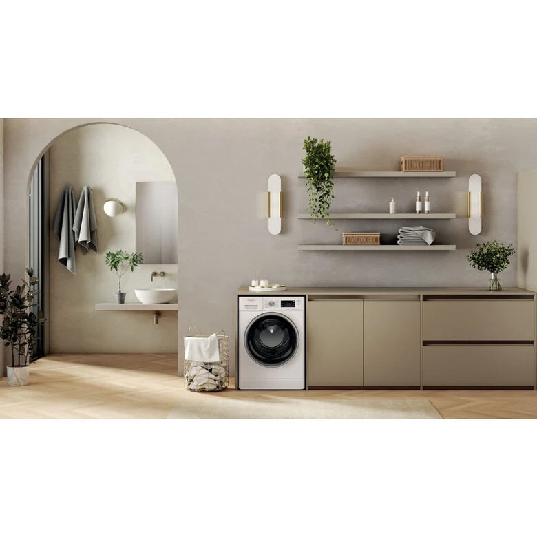 Whirlpool FFB 1148 BSV IT Lavatrice A Libera Installazione 11 Kg, 1400 Giri, Tecnologia 6° Senso, Classe A, Bianco
