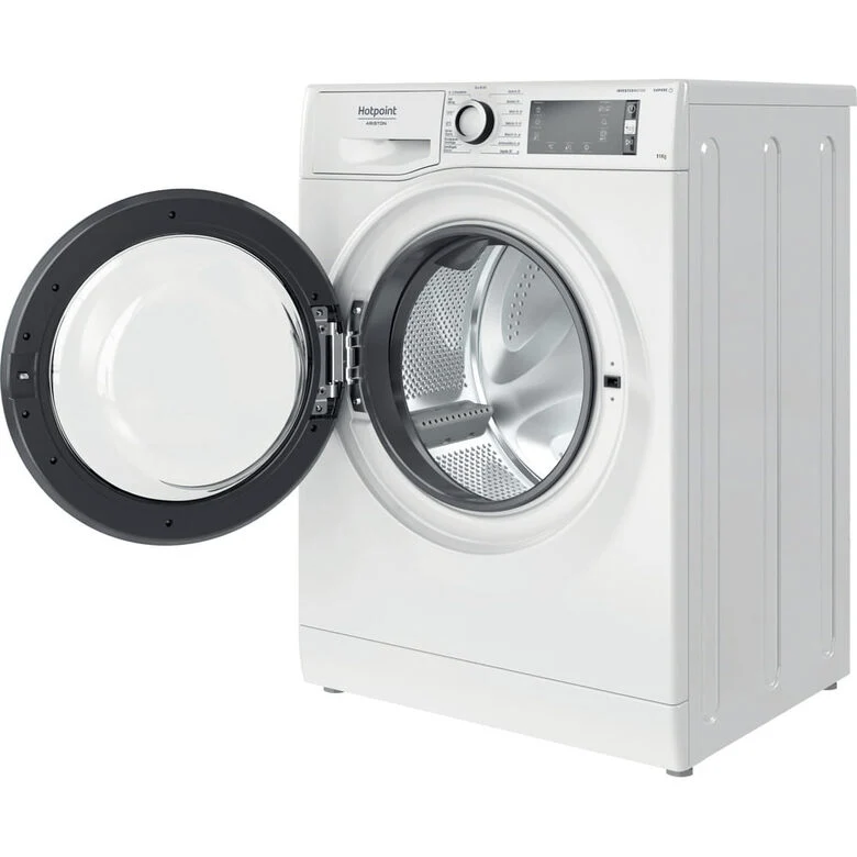 Hotpoint Ariston NBT1148WSAIT Lavatrice A Libera Installazione 11 Kg, 1400 Giri, Antimacchia, Classe A, Bianco