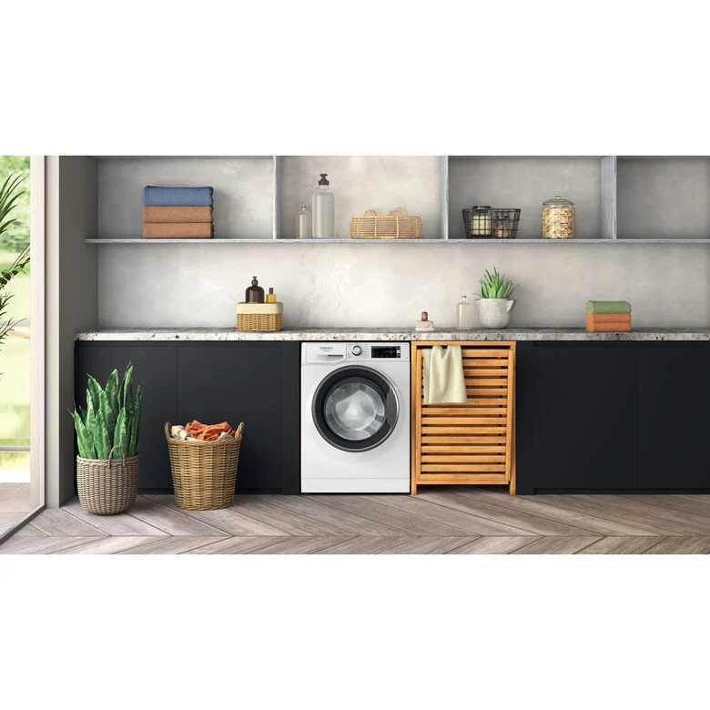 Hotpoint Ariston NBT1148WSAIT Lavatrice A Libera Installazione 11 Kg, 1400 Giri, Antimacchia, Classe A, Bianco