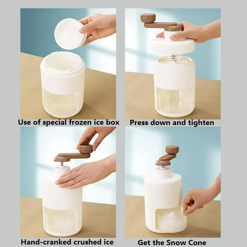 Ice Crusher Slushie Maker