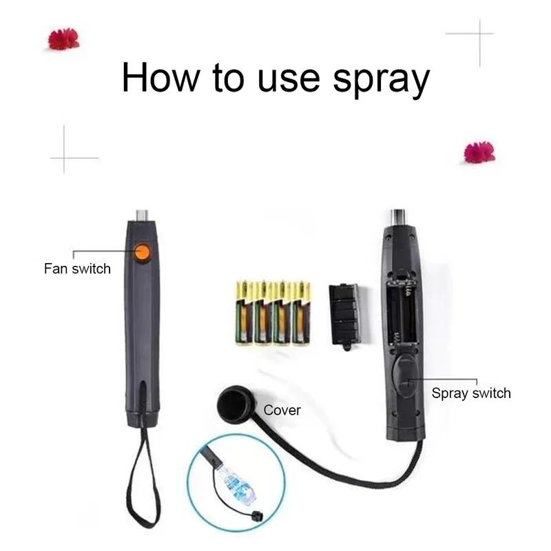 Portable Umbrella with Fan & Misting