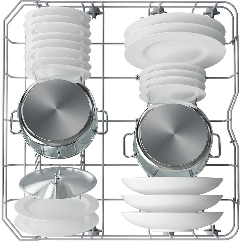 Hotpoint Ariston HA4IFC14BS, Lavastoviglie 60cm, classe C, 14 coperti, 44dBA, cerniere sliding