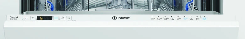 Indesit IN2IFC14BN6, Lavastoviglie 60cm, classe C, 14 coperti, 44dBA