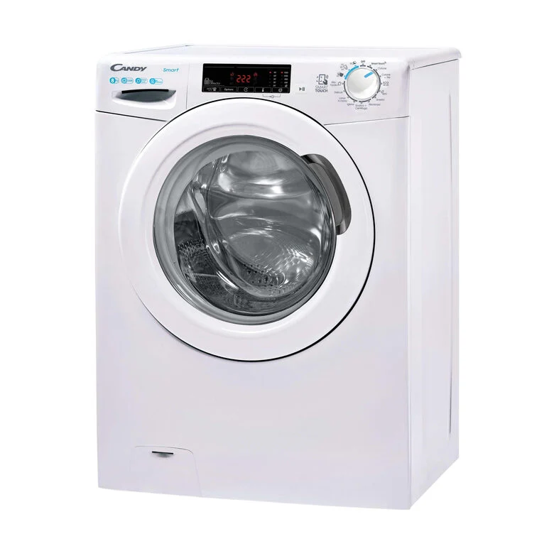 Candy CSS 128TW4-11 Smart Lavatrice A Libera Installazione 8 Kg, 1200 Giri, Vapore, Wi-Fi, Classe B, Bianco