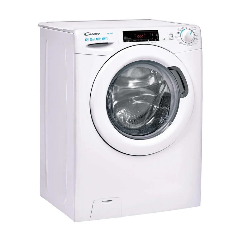Candy CSS 128TW4-11 Smart Lavatrice A Libera Installazione 8 Kg, 1200 Giri, Vapore, Wi-Fi, Classe B, Bianco