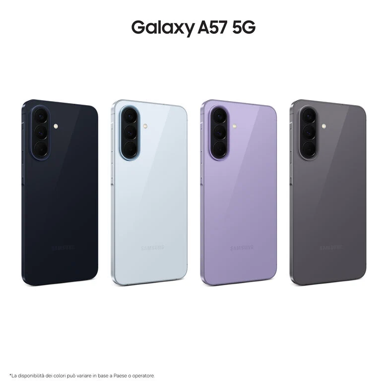 Samsung Galaxy A57 5G 17 cm (6.7") Doppia SIM Android 16.0 USB tipo-C 8 GB 128 GB 5000 mAh Grigio