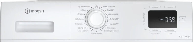 Indesit Lavatrice a libera installazione IM 642B MY TIME IT - IM 642B MY TIME IT
