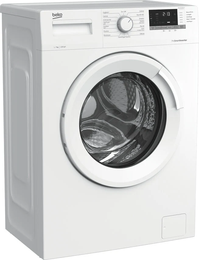 Beko WUX71232WI-IT lavatrice Caricamento frontale 7 kg 1200 Giri/min D Bianco