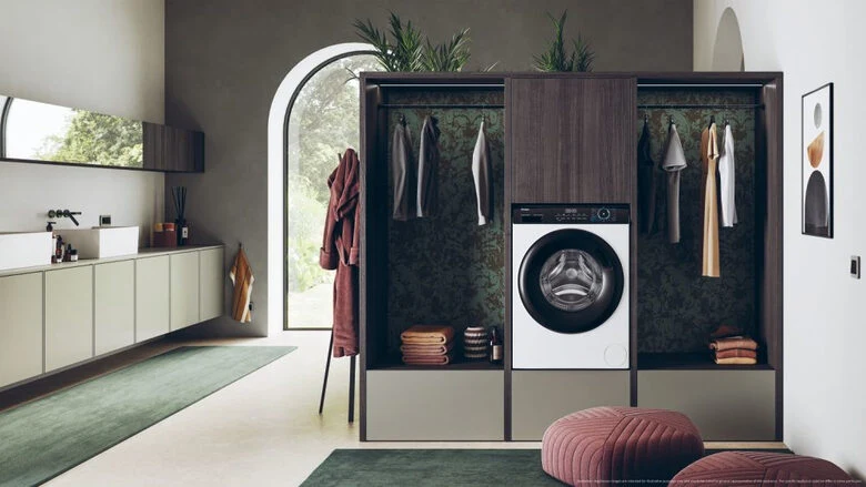 Haier I-Pro Series 3 HW90-B14939S8 lavatrice Caricamento frontale 9 kg 1400 Giri/min A Bianco