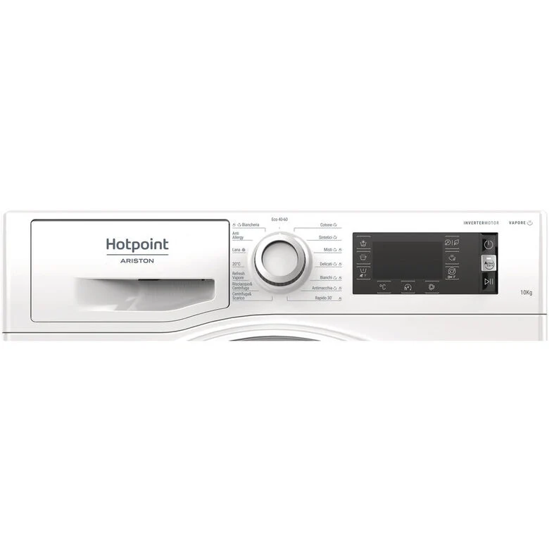 Hotpoint NWBT 1045 WDAD IT N lavatrice Caricamento frontale 10 kg 1400 Giri/min B Bianco