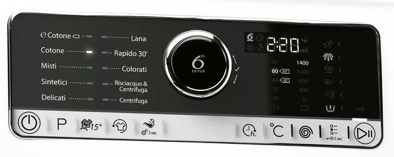 Whirlpool Supreme 9414 lavatrice Caricamento frontale 9 kg 1400 Giri/min Bianco