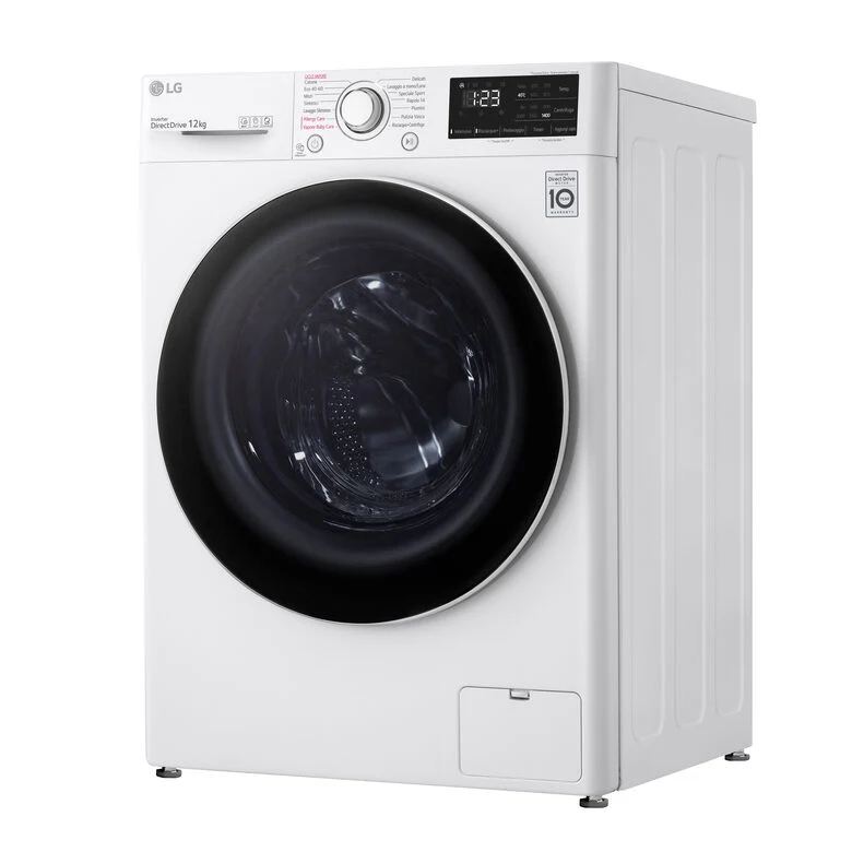 LG F4WV312S0E Lavatrice Intelligente AIDD 12kg Vapore 1400 Giri/min Carica frontale Classe B