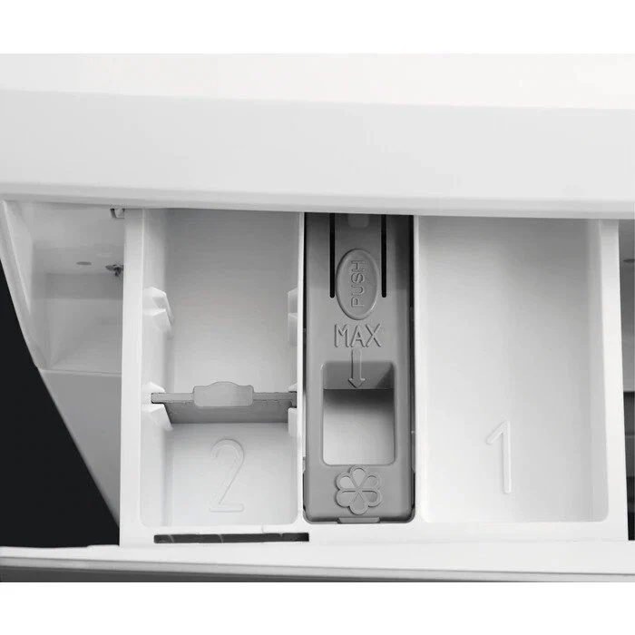 AEG L6SE62W lavatrice Caricamento frontale 6 kg 1200 Giri/min D Nero, Argento, Bianco
