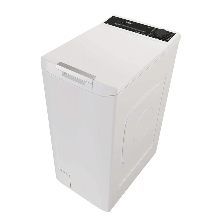 Haier T Series 7, Lavatrice Carica dall'alto 7 KG, 15% più efficente della classe A, 1200 giri, Bianco, Inverter, Vapore, THASN276TM7-S