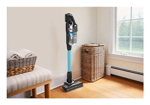 Black & Decker BSV520BRB-QW scopa elettrica Aspirapolvere elettrica Batteria Secco Senza sacchetto 0,65 L Blu 2 Ah
