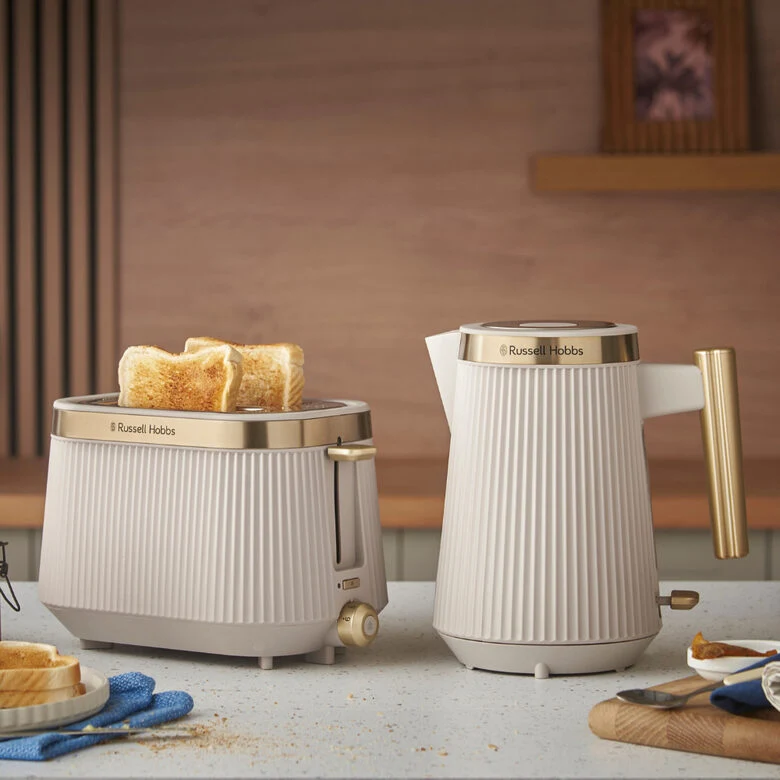 Russell Hobbs Bronte 6 2 fetta/e 980 W Oro, Colore della pietra