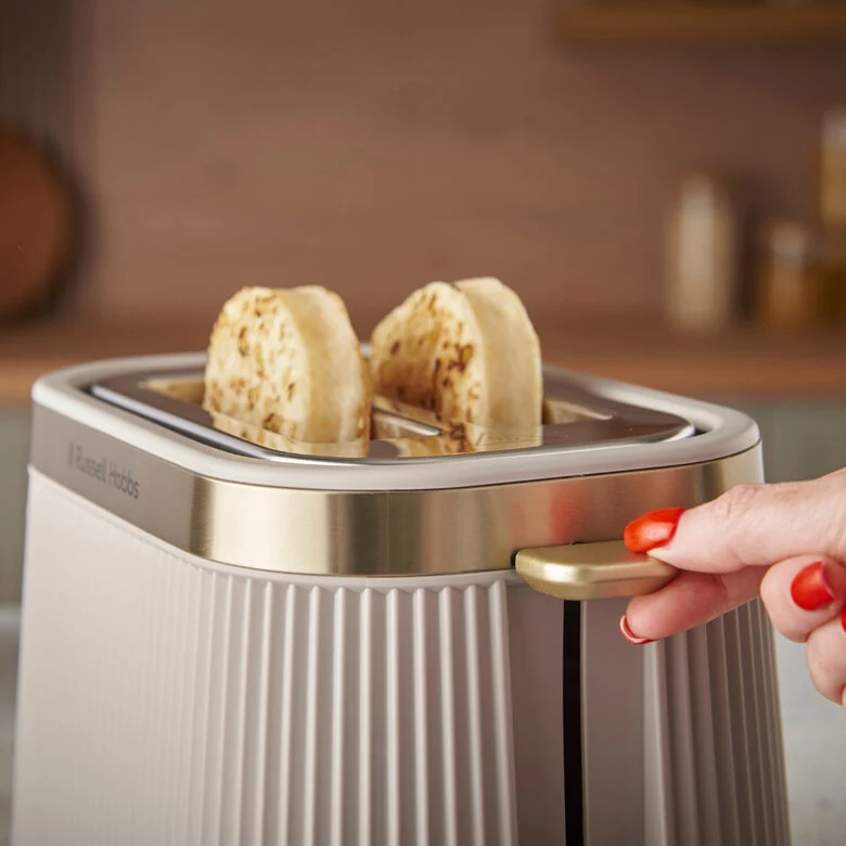 Russell Hobbs Bronte 6 2 fetta/e 980 W Oro, Colore della pietra