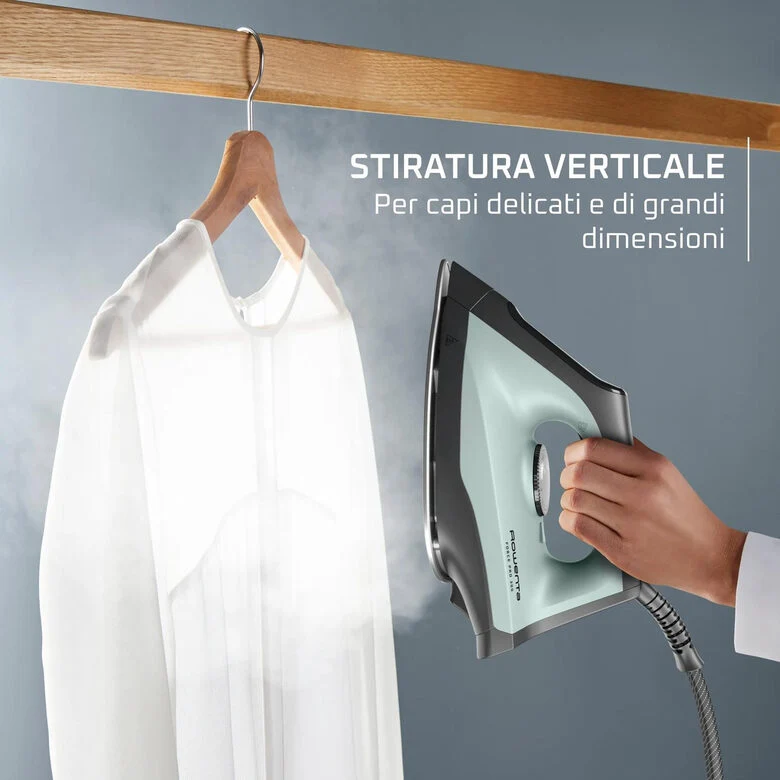 Rowenta Force Pro 300 Ferro con Generatore di Vapore, Stiratura Rapida ed Efficiente, 2400W, VR5430