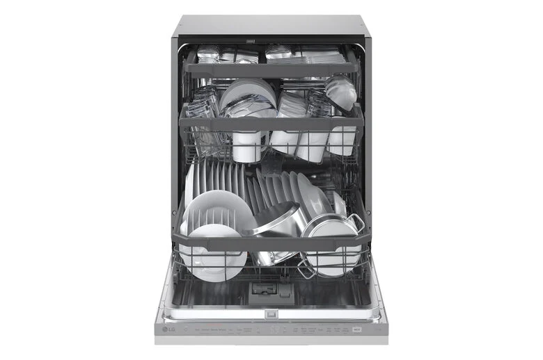 LG QuadWash DB375TXS Lavastoviglie a scomparsa totale Classe A 14 coperti Vapore Wi-Fi
