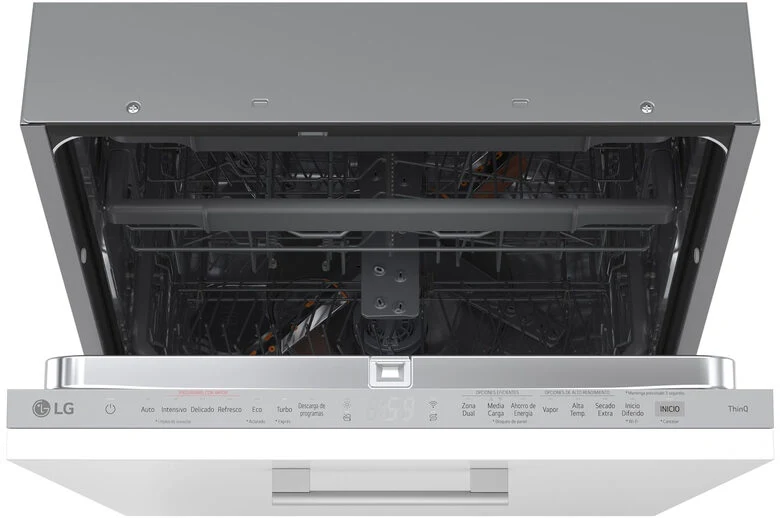 LG QuadWash DB375TXS Lavastoviglie a scomparsa totale Classe A 14 coperti Vapore Wi-Fi