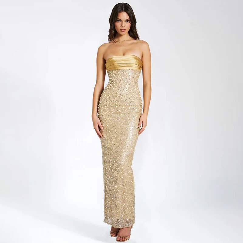 Sequin Evening Dress