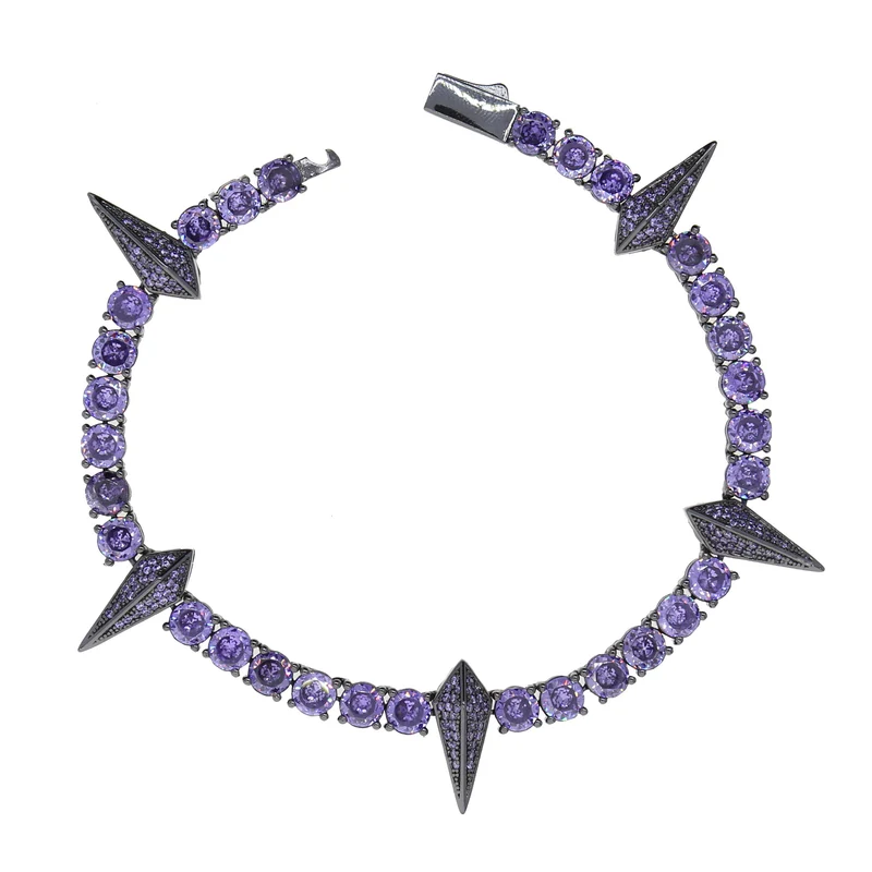 Crystal Spike Bracelet