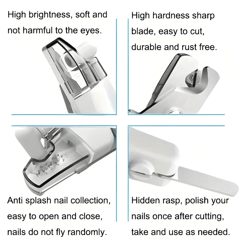 Rechargeable LED Pet Nail Clippers