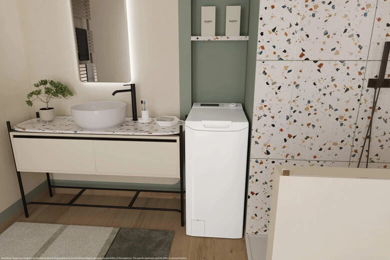 Candy TCA283D2-S ProWash 300 Lavatrice A Carica Dall'alto Libera Installazione 8 Kg, 1200 Giri, Motore Smart Inverter, Classe D, Bianco