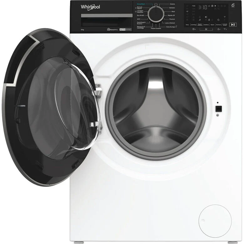 Whirlpool Lavatrice smart connessa con WiFi - WPM 911W ADS IT - SenseWash