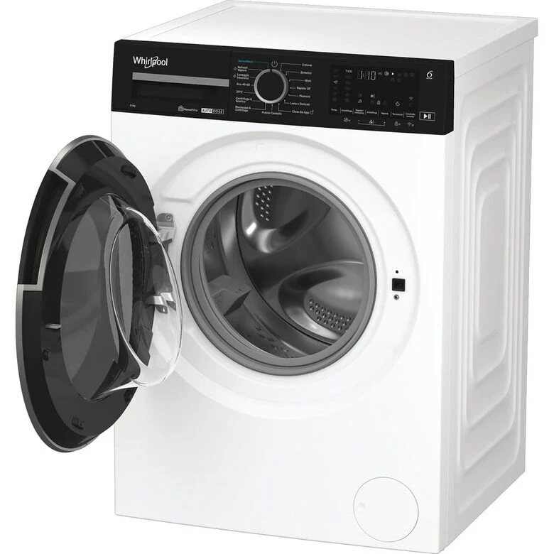 Whirlpool Lavatrice smart connessa con WiFi - WPM 911W ADS IT - SenseWash