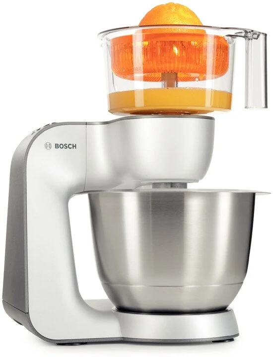 Bosch Styline robot da cucina 900 W 3,9 L Acciaio inox, Bianco