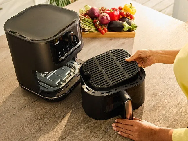 Braun HF5073 Singolo 6 L Indipendente 2000 W Friggitrice ad aria calda Nero
