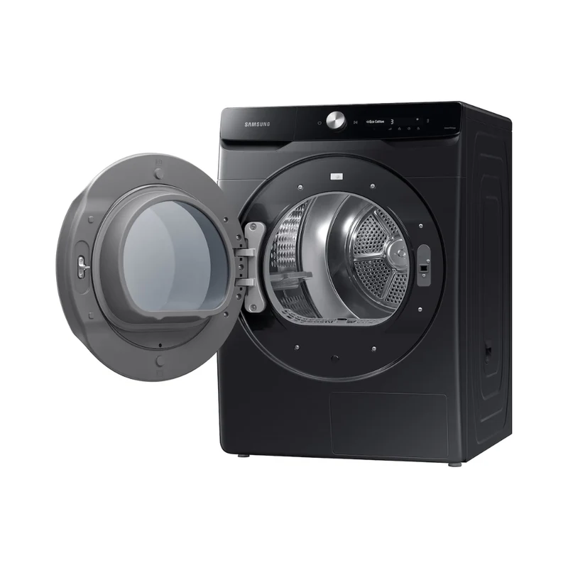 Samsung DV16DG8600BVU3 Asciugatrice A Libera Installazione 16 Kg, Pompa Di Calore, Hybrid Heat Pump, AI Control, AI Dry, Classe C, Nero