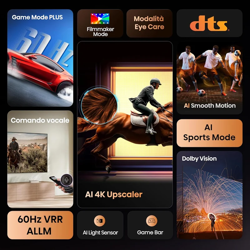 Hisense Smart TV 65" UHD 4K Ultra HD 65A6Q Led Android Wi-Fi Hdmi Hdr