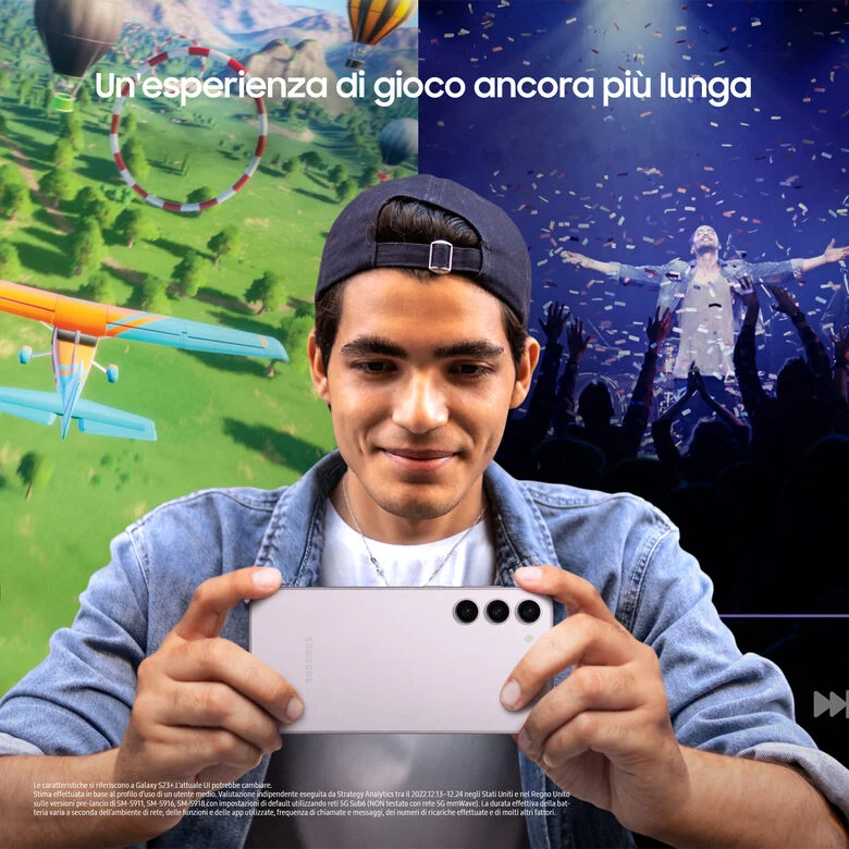 Samsung Galaxy S23 Display 6.1'' Dynamic AMOLED 2X, Fotocamera 50MP, RAM 8GB, 128GB, 3.900 mAh, Green