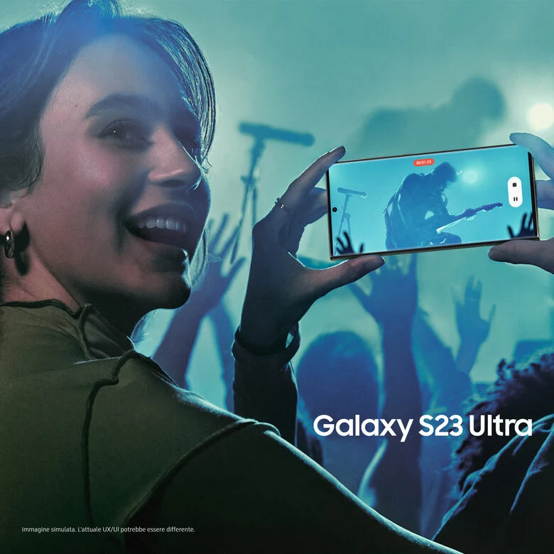 Samsung Galaxy S23 Ultra Display 6.8'' Dynamic AMOLED 2X, Fotocamera 200MP, RAM 8GB, 256GB, 5.000 mAh, Phantom Black