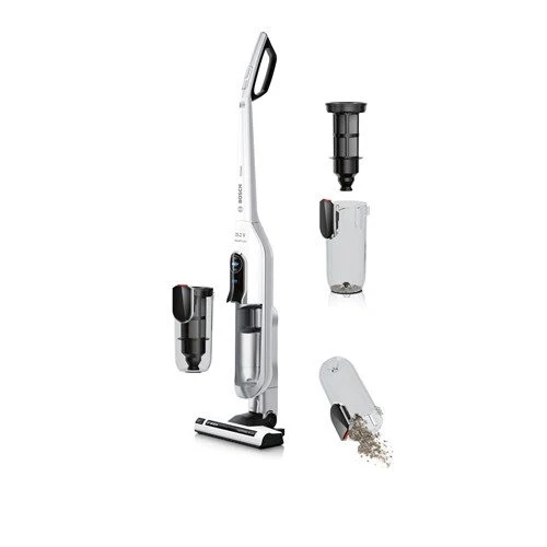 Bosch BCH6L2560 scopa elettrica Secco Senza sacchetto 0,9 L Nero, Bianco