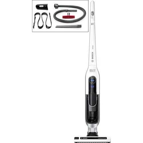 Bosch BCH6L2560 scopa elettrica Secco Senza sacchetto 0,9 L Nero, Bianco