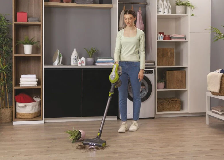 Hoover HF1 HF110H 011 Senza sacchetto 0,9 L 170 W Grigio, Lime