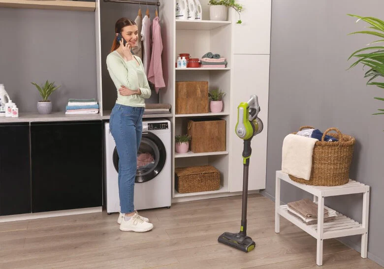 Hoover HF1 HF110H 011 Senza sacchetto 0,9 L 170 W Grigio, Lime