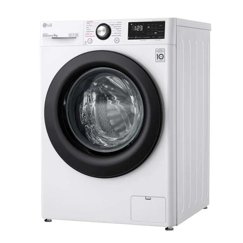 LG F4WV309SAE Lavatrice AI DDTM SteamTM 9Kg Classe energetica A